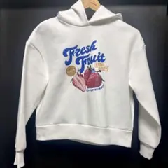 GU ジーユー ヘビーウェイト スウェットパーカー JR パペットスンスン L