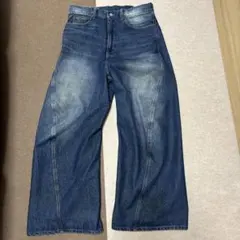 JOURNAL STANDARD 濃紺 デニム 右側裾がずって、傷があります。