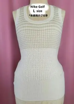 *未使用タグ付き*NIKE GOLF ニットベスト L sizeのサムネイル