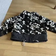 カモフラージュ柄 フリースジャケット