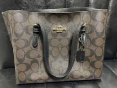 COACH ロゴプリント トートバッグ
