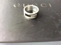 磨き済/美品 GUCCI ブランデッド リング 15 14号 SV AG925 - メルカリ