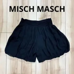 MISCH MASCH バルーンショートパンツ　ショートパンツ　ドレープ　黒のサムネイル
