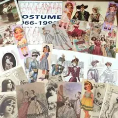 ジャンクジャーナル　ファッション洋書　ヴィクトリアファッション　アンティーク雑誌