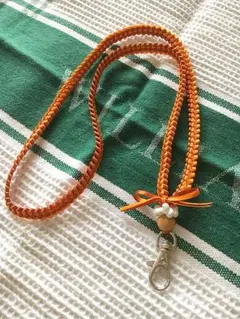 ハワイアンリボン ネックストラップ ナスカン