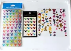 新品未開封　ディズニー　ミッキー　ミニー　シール　4シートセット