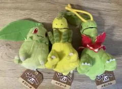 Pokemonfit ポケモン ぬいぐるみ チコリータ ベイリーフ メガニウム