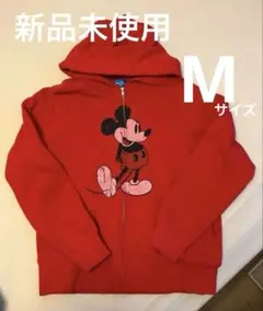 東京ディズニーリゾート ミッキーマウス パーカー M レッド 新品未着用