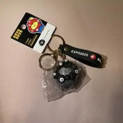 EXPO2025 大阪・関西万博 キーホルダー ミャクミャク ポムポムプリン　黒