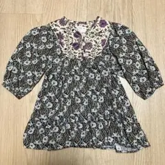 ZARA フラワープリント ワンピース 12-18ヶ月