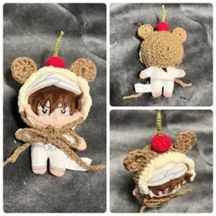 編み物 8cm ほわぬい さくらんぼ 帽子 セット - メルカリ