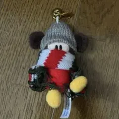 リルリンリン ぬいぐるみチャー厶 グレー ディズニー クリスマス