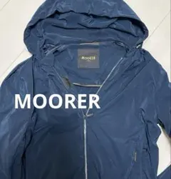MOORER ジップアップジャケット　ネイビー