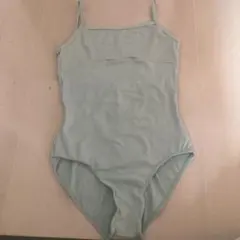 チャコットミントグリーン スリムフィット レオタード