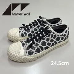 ジャーナルスタンダードAmber Wall ジラフ柄ローカットスニーカー24.5のサムネイル