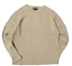 [セール中！]90's 00's USA製 ランズエンド コットンニットセーター