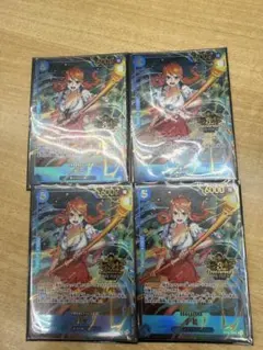 ワンピースカード ナミ 3周年記念 4枚セット - メルカリ