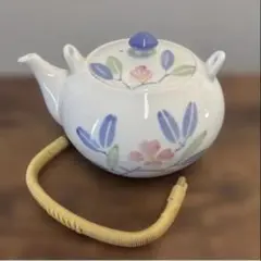 【新品】有田焼　花柄　急須　 茶器 急須　大きめ550ml 陶器製