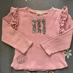 RAG MART ピンク 長袖カットソー 100