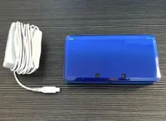 Nintendo 3DS 本体 コバルトブルー 充電器付き、タッチペン無し
