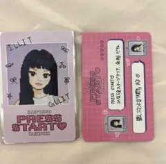 ILLIT アイリットPRESS START IDカード 4カットフォト ユナ - メルカリ