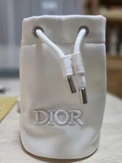 DIOR 巾着 ポーチ ホワイトのサムネイル