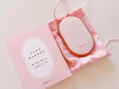 Francfranc 充電式カイロ ピンク 本体のサムネイル