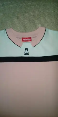 archivio ピンク クルーネックシャツ