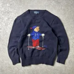 Polo by Ralph Lauren ポロベア スキー柄 キッズ130サイズ