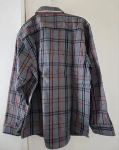 暖かいチェックシャツ(ロゴスパーク)