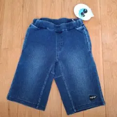 moujonjon 　デニム 　パンツ　100 新品