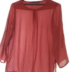 zarabasicZARAザラ2ウェイブラウス