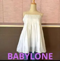 BABYLONE バビロン キャミソール チュニック ホワイトのサムネイル