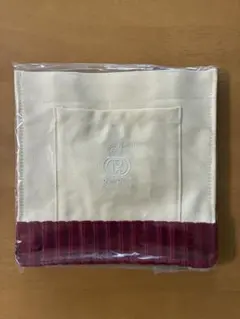 【新品未使用】 コメダ珈琲 ソファー柄生地 スクエアバッグ ドムドムハンバーガー