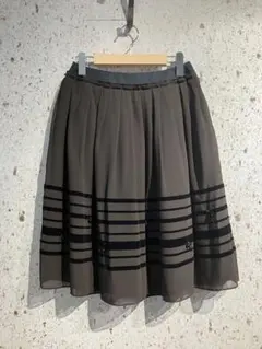 [新品] TO BE CHIC レディーススカート フレアートゥービーシック フラワープリント スカート(スカート)｜TO BE CHIC(トゥー ビー