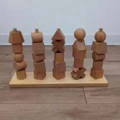 木まま工房◇積み木50ピース◇手作りのブロック◇手作りの温かみと木の 