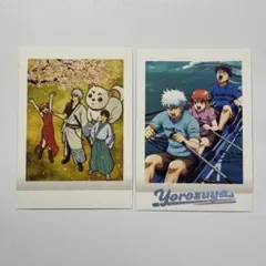 銀魂 ぱしゃこれ 2枚セット 万事屋 坂田銀時 神楽 志村新八 定春　其ノ参