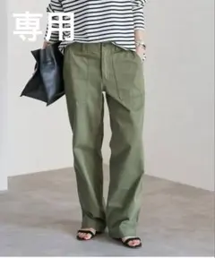 未使用 スピック&スパン ベイカーパンツ。サイズ38 2025年最新】スピックスパン ルーズベイカーパンツの人気