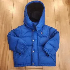 【美品】Polo Ralph Lauren 3T フード付きダウンコート