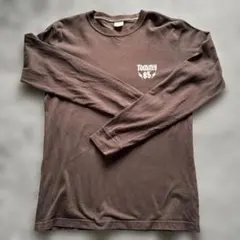 TOMMY 長袖カットソー M ブラウン