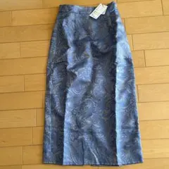 ペイズリー ロングスカート