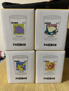 【kiki様専用】スリーコインズ　ポケモン ミニグラス 4個セット 30周年記念
