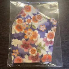 花柄布製立体型マスクのサムネイル