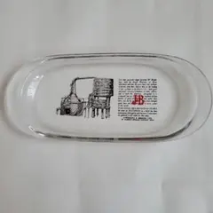 J&B ウイスキー ガラス製 インテリアトレイ
