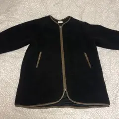 ボアフリースジャケット ブラック