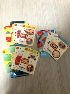 マクドナルド オリジナル PUPPET SUNSUN シール ハッピーセット