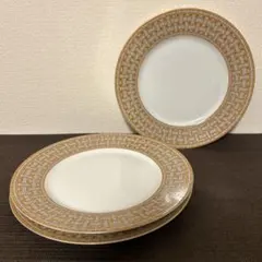 エルメス　ヴァンキャトル ゴールド　ディナープレート　27.5cm