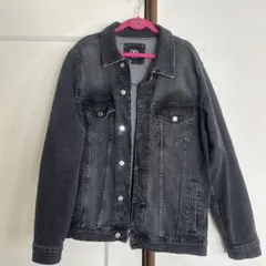 ZARA ダークグレー デニムジャケット L