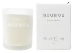 moumou アロマキャンドル 【シルク】 100g