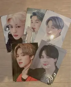 BTS ジミン　プレフォト　5枚セット